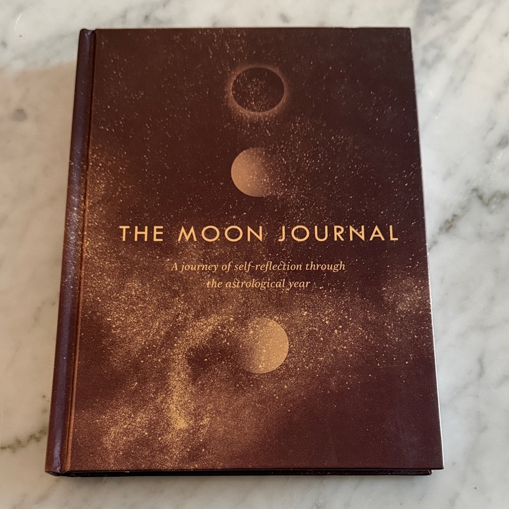 The Moon Journal - Brown and Gold